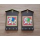 Tanjore House Shaped Keyholders 3